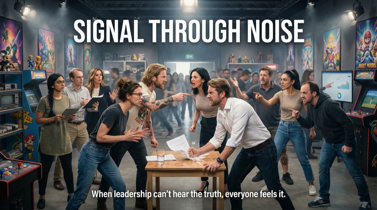 Signal Through Noise — Cutting Through Organizational Chaos